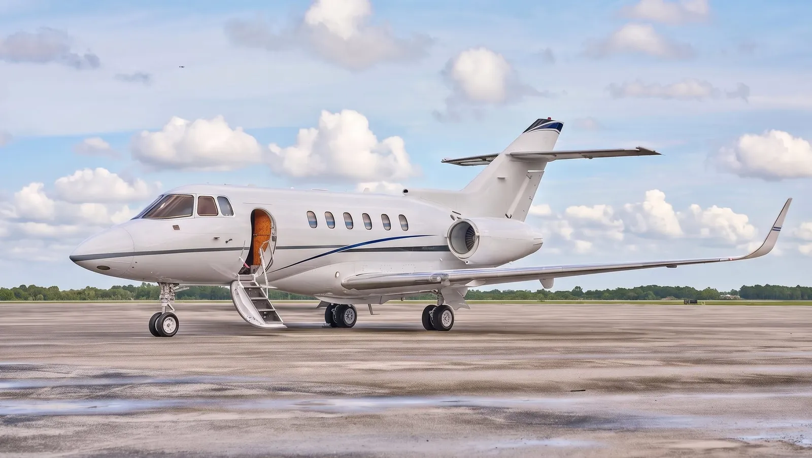 N800PL Hawker 800XP exterior