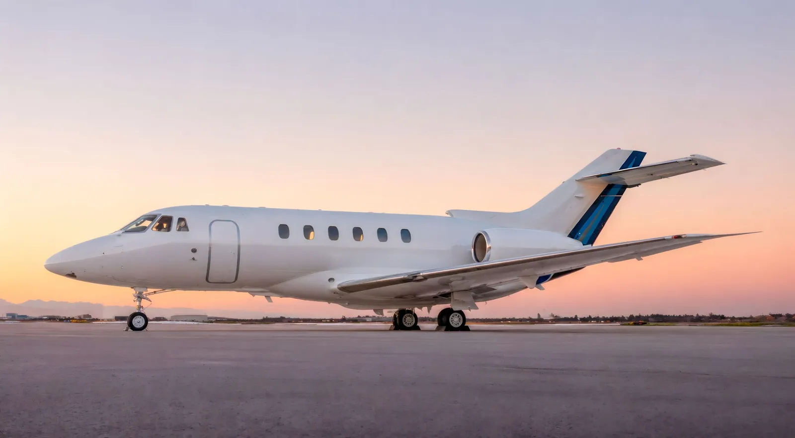 N870TX Hawker 800XPi exterior