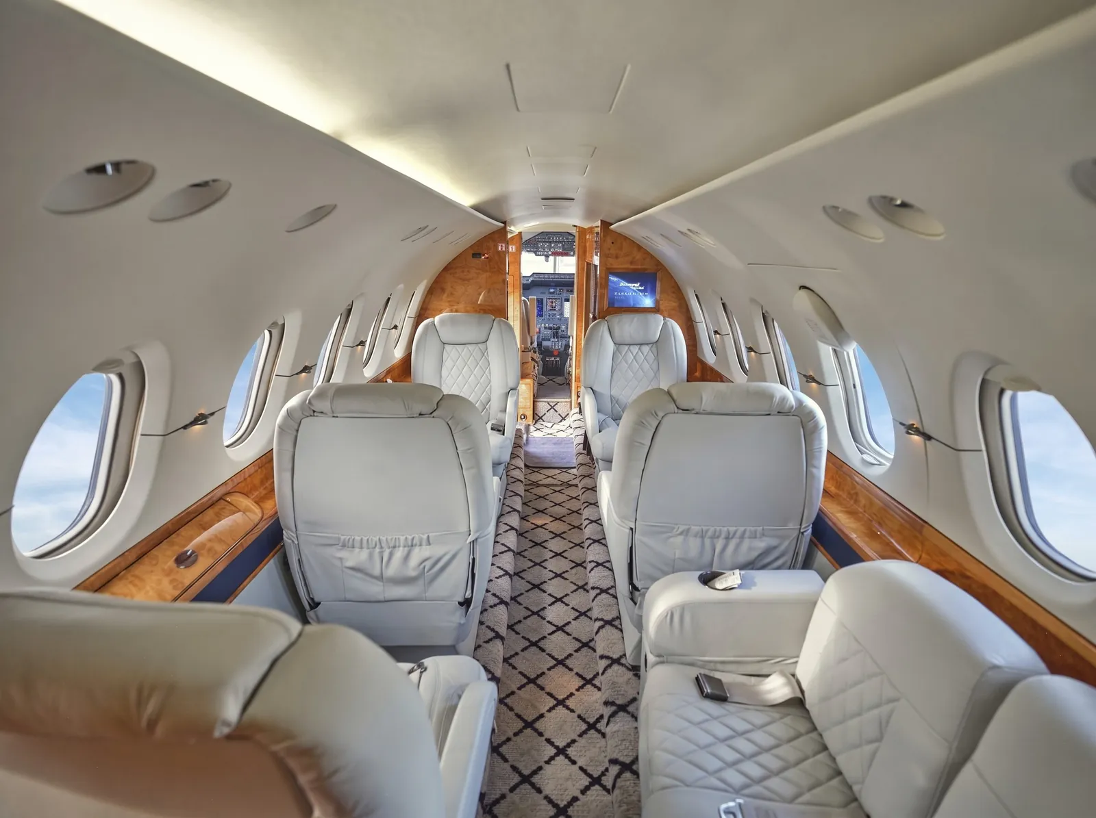 N800PL cabin interior